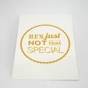 Just Not THAT Special Postcards